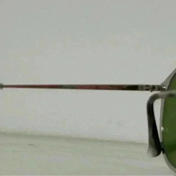 Ray-Ban Silver and Green Sunglasses main image 10